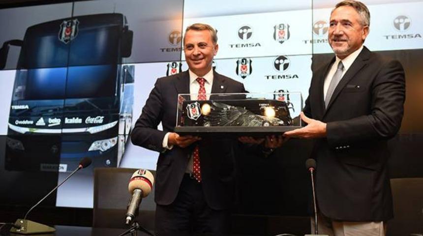 Beşiktaş ile Temsa s&ouml;zleşme imzaladı