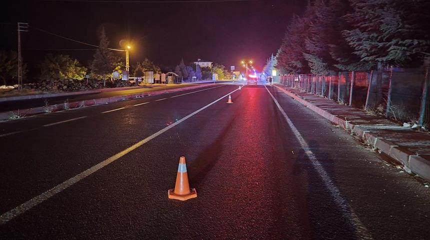 Darende'deki kazada ağır yaralanan şahıs hayatını kaybetti