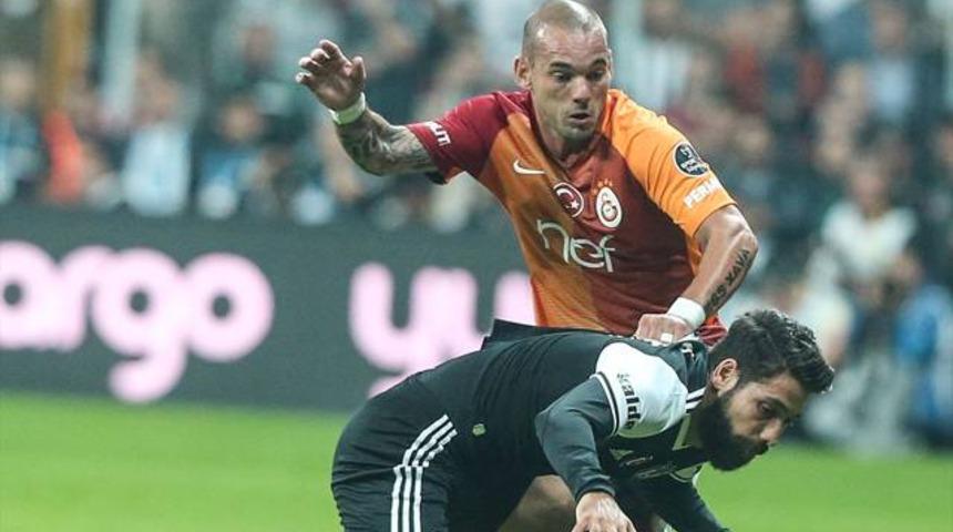 Sneijder Vodafone Arena&rsquo;da yazı tura oynadı