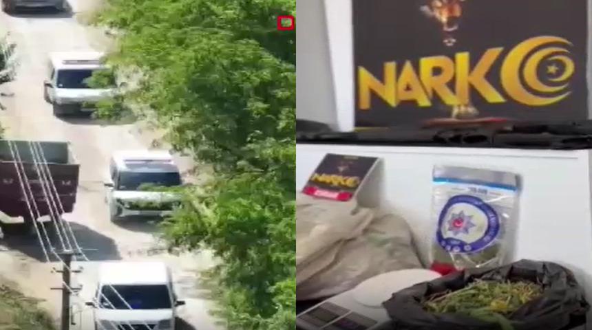 İki evinde uyuşturucu bulunan şüpheli tutuklandı