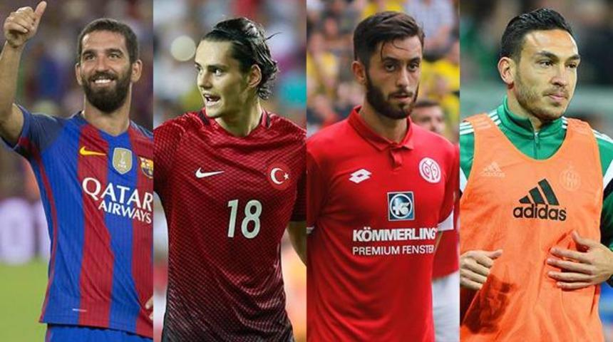 T&uuml;rk futbolcular yine Avrupa'yı salladı
