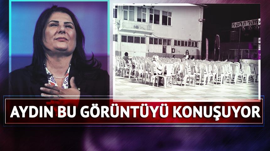 Aydın bu görüntüyü konuşuyor! Özlem Çerçioğlu boş sandalyeleri böyle açıkladı: "Fenerbahçe maçından dolayı gelemediler"