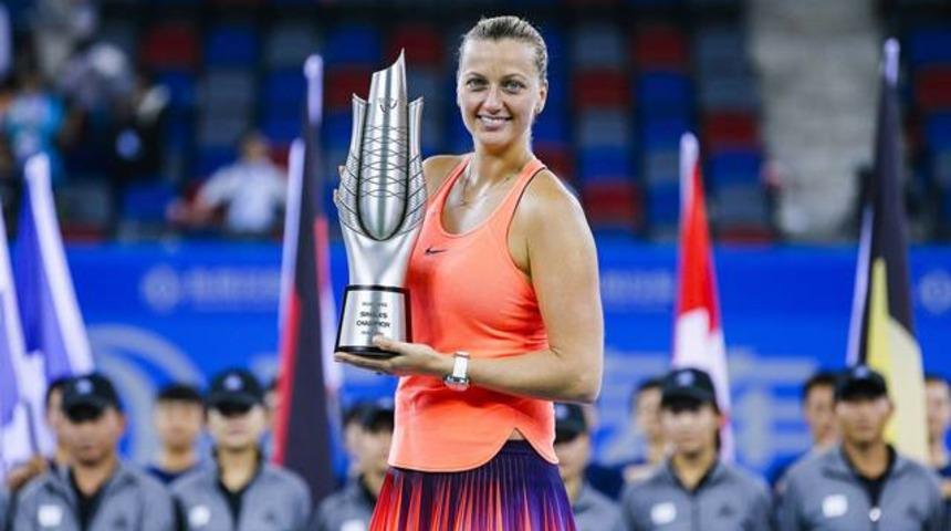 &Ccedil;in'de zafer Petra Kvitova'nın