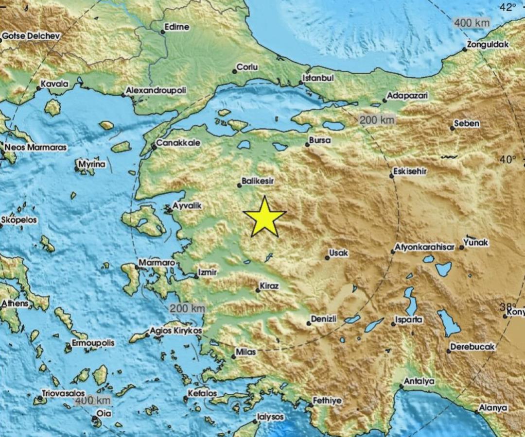 SON DAKİKA | Balıkesir de korkutan deprem! AFAD duyurdu; Manisa, Aydın ve İzmir de de hissedildi 1