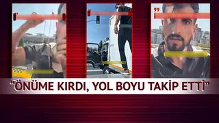 Kadın sürücüye kabus yaşattı! Trafikte maganda dehşeti: Önüme kırdı ve yol boyu takip etti