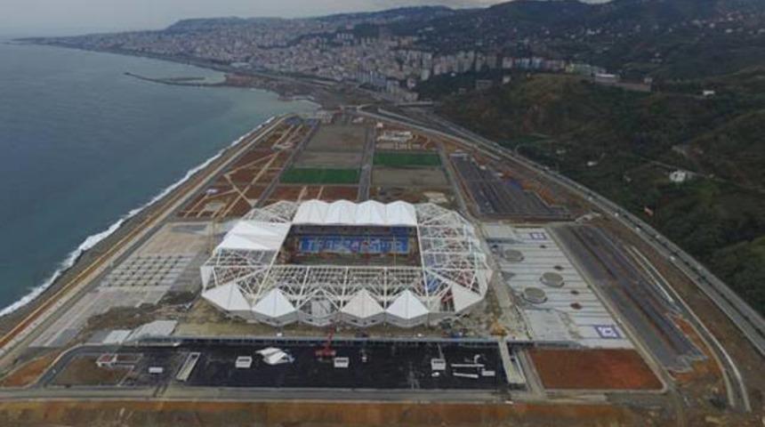 Trabzon'da Akyazı Spor Komplesi'nde sona gelindi
