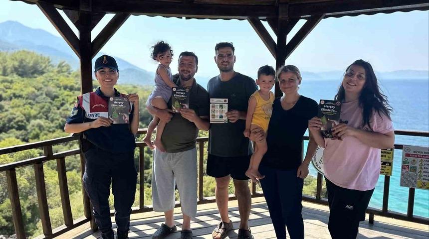 Jandarma ekipleri çevreyi korumak için seferber oldu