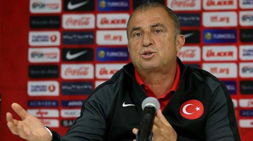 Fatih Terim basın toplantısı d&uuml;zenledi