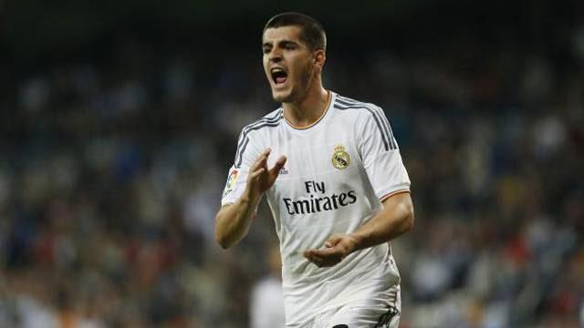 Real Madrid'in yıldızı Alvaro Morata'dan muhteşem performans