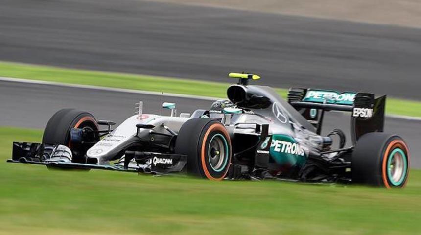 Japonya'da zafer Rosberg'in