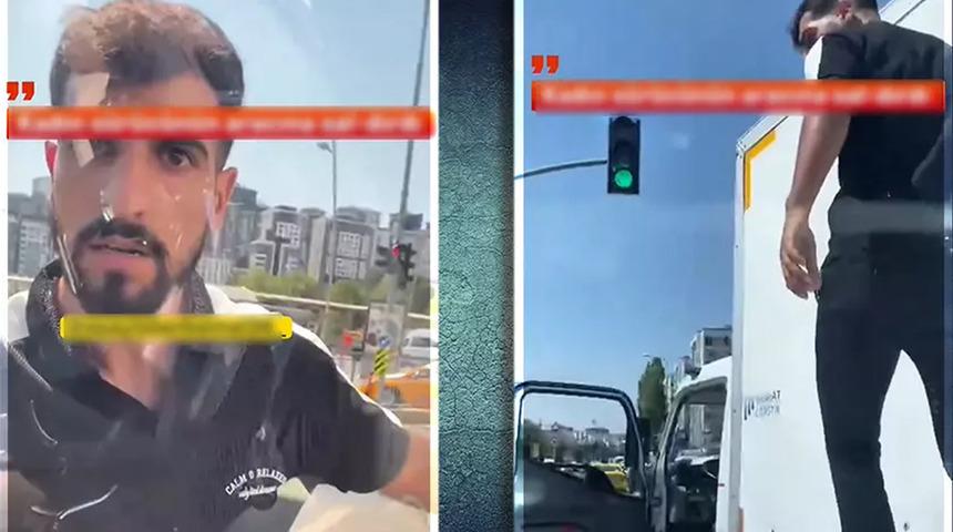 Trafikte kadın sürücüye dehşeti yaşatmıştı! O maganda yakalandı, Bakan Yerlikaya'dan sert açıklama