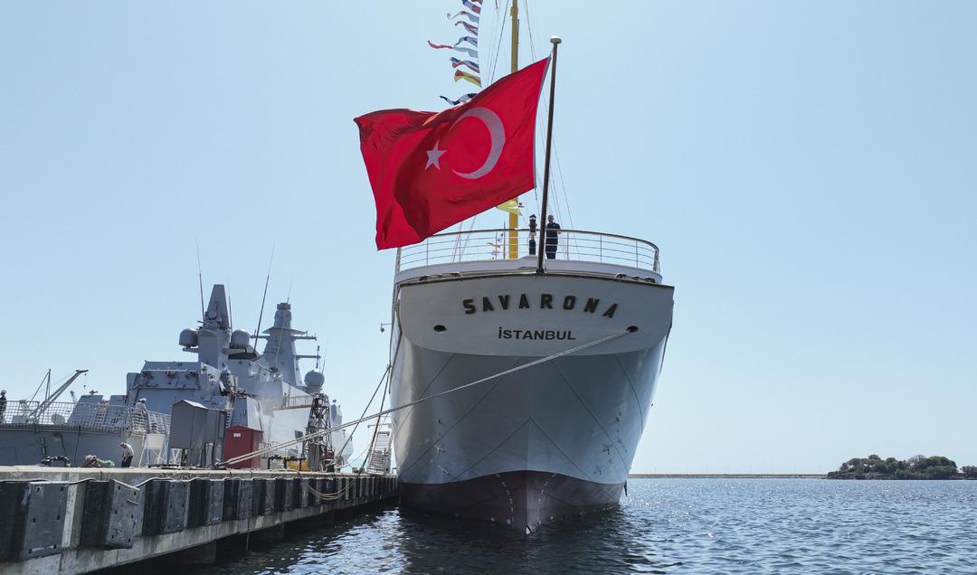 Atatürk ün manevi mirası Savarona yatı pazar günü İstanbul Boğazı nı selamlayacak 1