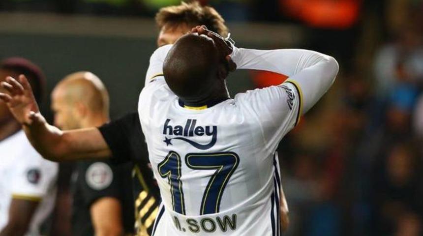 Fenerbah&ccedil;e'de Moussa Sow da sakatlandı