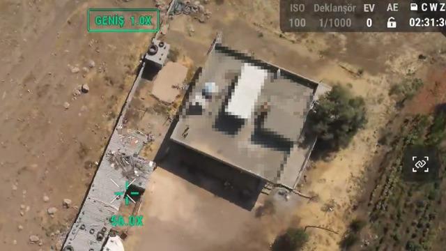 Şırnak'ta kaçak elektrik denetimi yapan dron silahla vurularak düşürüldü