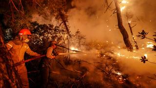 Çanakkale’deki orman yangınına karadan müdahale devam ediyor