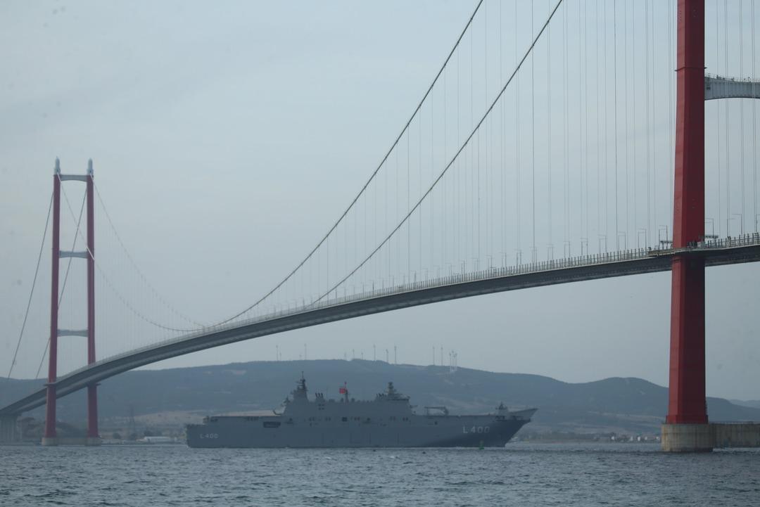 Cumhurbaşkanı Erdoğan’dan TCG Anadolu’da "Zafer Yolculuğu" mesajı 1