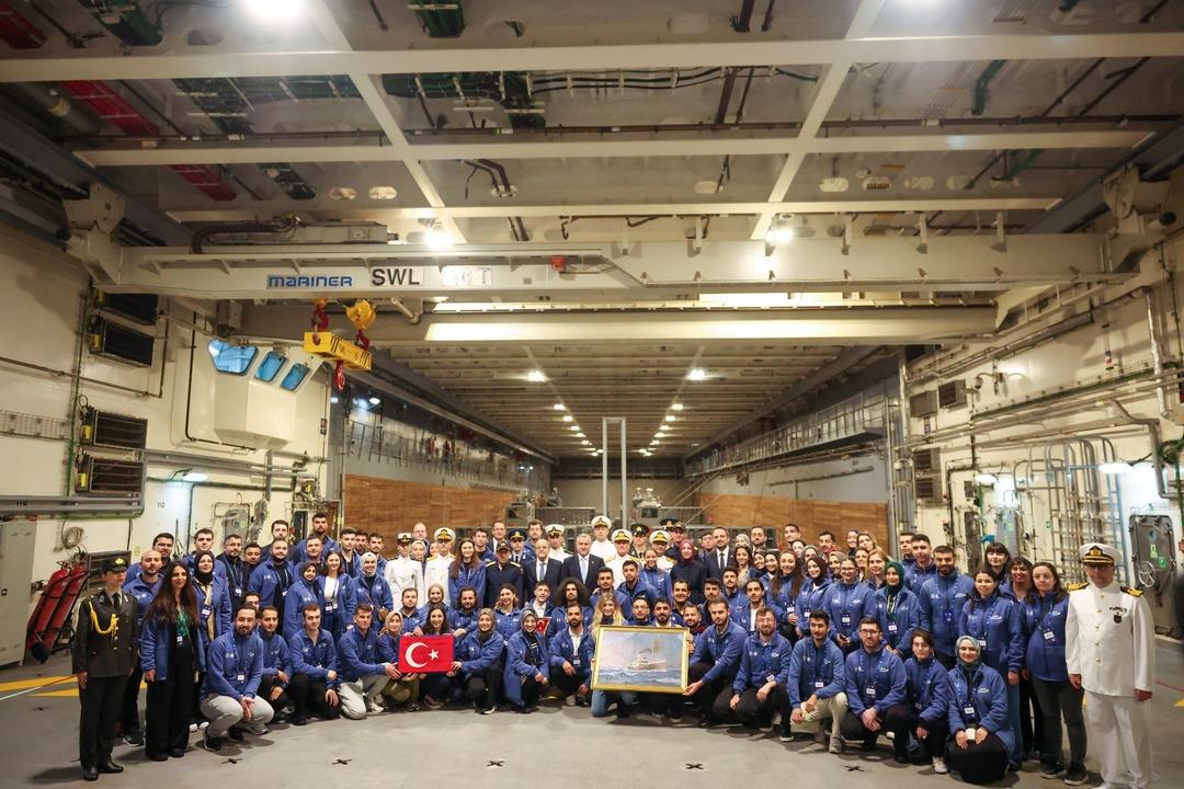 Cumhurbaşkanı Erdoğan’dan TCG Anadolu’da "Zafer Yolculuğu" mesajı 2