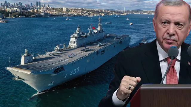 Cumhurbaşkanı Erdoğan’dan TCG Anadolu’da Zafer Yolculuğu mesajı