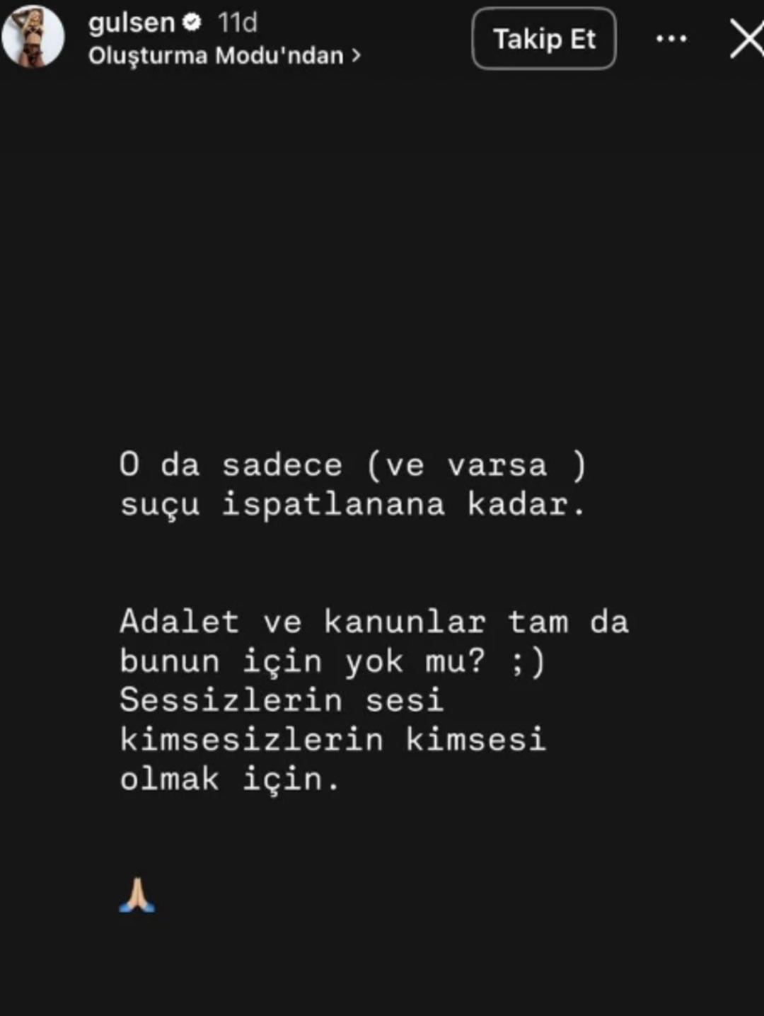 Taciz ifşalarının ardından kendini tutamadı! Gülşen in sözleri tepki çekti!  Heyecan veriyor olabilir...   4