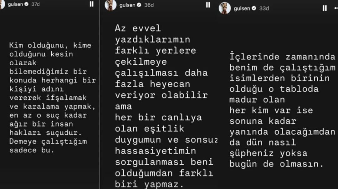 Taciz ifşalarının ardından kendini tutamadı! Gülşen in sözleri tepki çekti!  Heyecan veriyor olabilir...   5