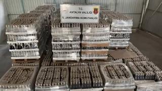 Antalya'da sahte-kaçak içki imalatçılarına operasyon: 7 gözaltı