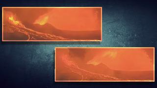 Cehennemi aratmayan görüntüler: Dünyanın en aktif yanardağı harekete geçti! 