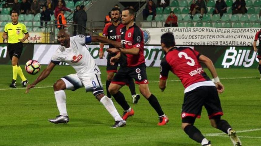 &Ccedil;aykur Rizespor 2 - 1 Gen&ccedil;lerbirliği