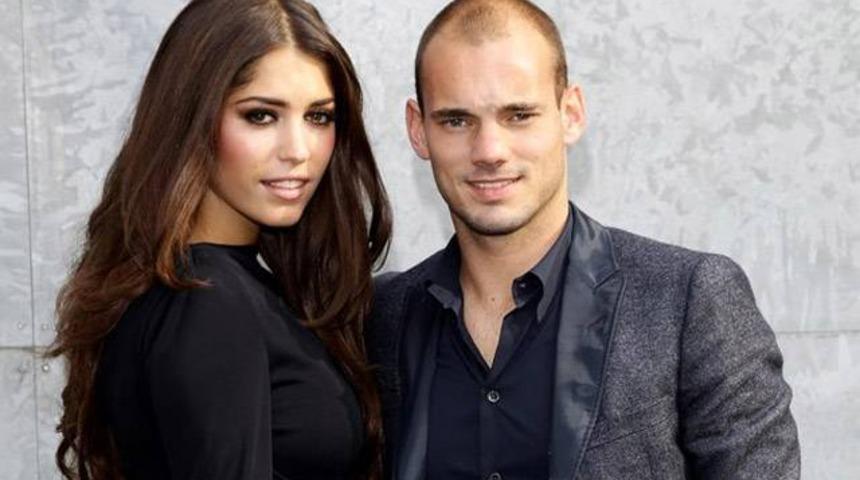 Wesley Sneijder ve Yolanthe Cabau taşındı