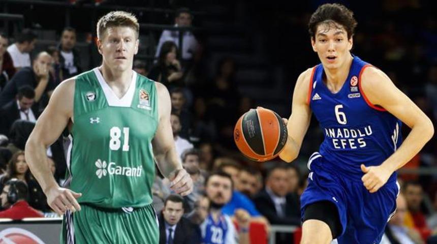 Euroleague'de T&uuml;rk derbisi! Dar&uuml;şşafaka Doğuş - Anadolu Efes