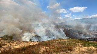 Kocaeli'de ot yangını çıktı! Alevler evlere sıçradı