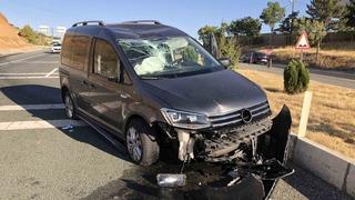 Elazığ’da trafik kazası!