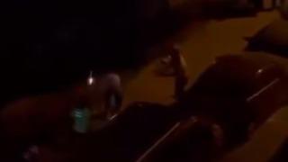 Başakşehir’de polise mukavemet gösteren şahıs havaya ateş açılarak durduruldu