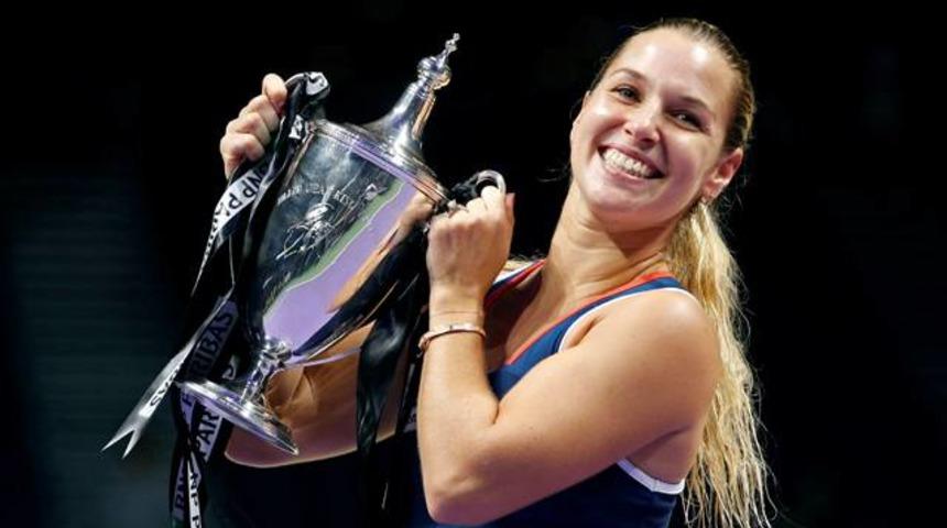 WTA'da şampiyon Dominika Cibulkova!
