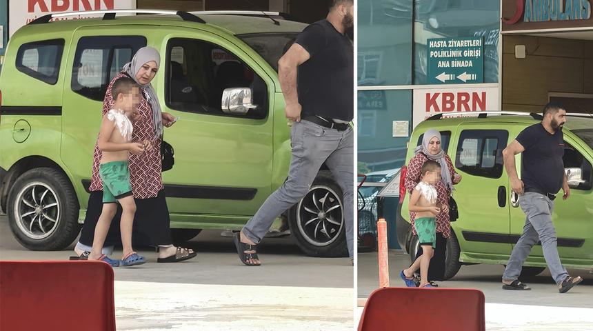 Üzerine parfüm sıkıp çakmak yakan çocuk yaralandı