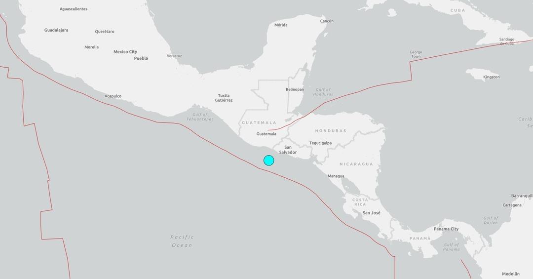 El Salvador da 6 büyüklüğünde deprem! 1