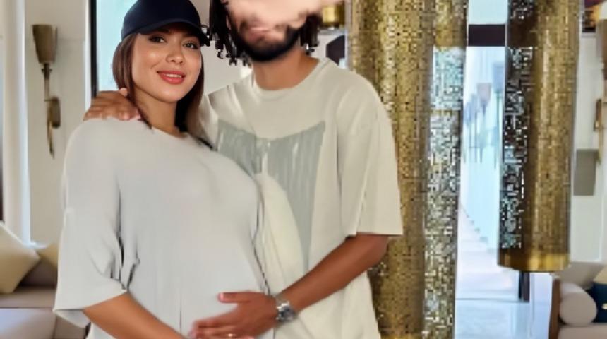 Süper Lig'in eski futbolcusu Mohamed Elneny, eşinin üstüne kuma getirdi! 