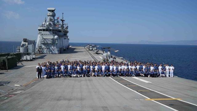 TCG Anadolu’nun Zafer Yolculuğu İstanbul’da son buldu