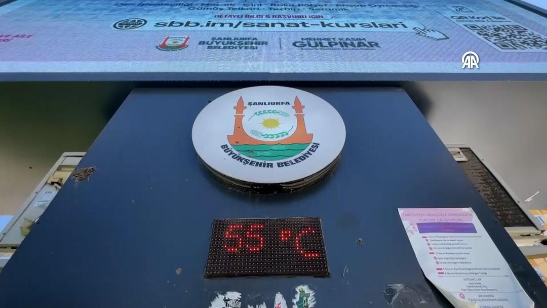 Bir kentimizde termometreler 55 dereceyi gösterdi! Sokaklar boş kaldı 1