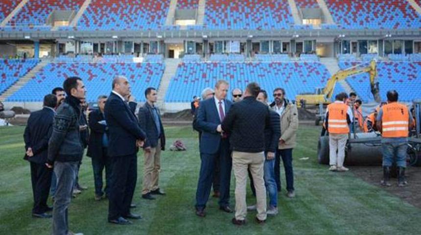 Akyazı Stadı'nda inceleme