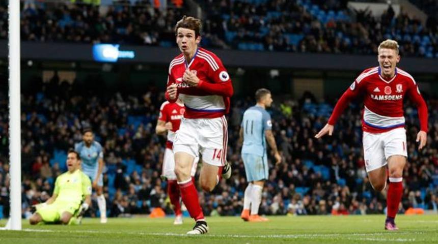 Manchster City 1 - 1 Middlesbrough