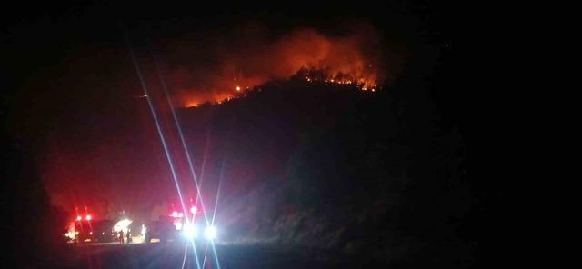 Saatlerdir yanıyor... Çok sayıda ekip bölgede