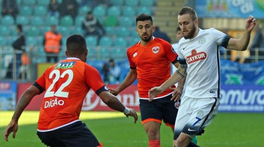 &Ccedil;aykur Rizespor 2 - 2 Adanaspor