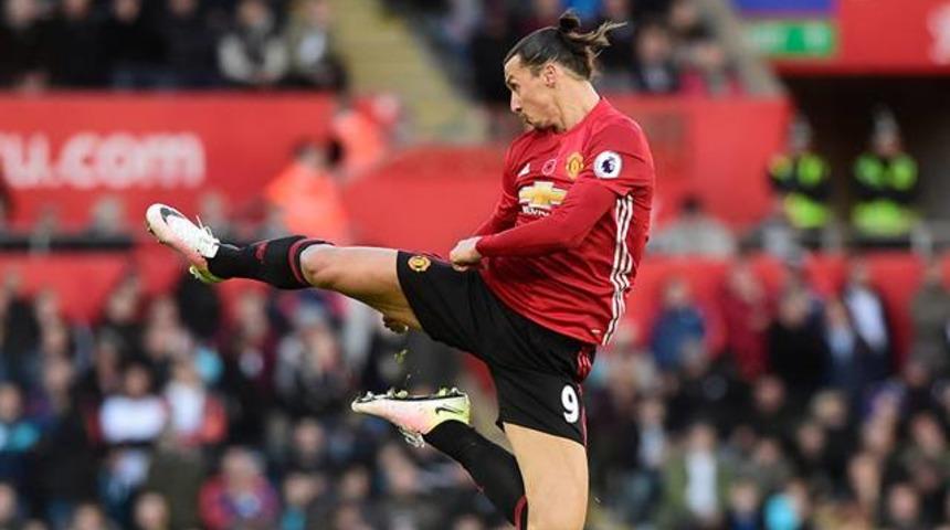 Zlatan Ibrahimovic tarihe ge&ccedil;ti