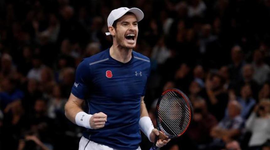 Paris'te şampiyon Murray