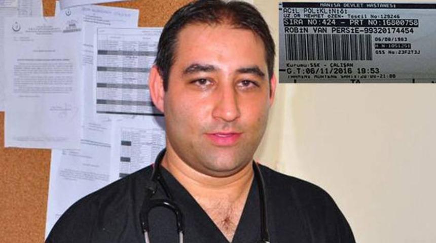 Van Persie'nin doktoru konuştu