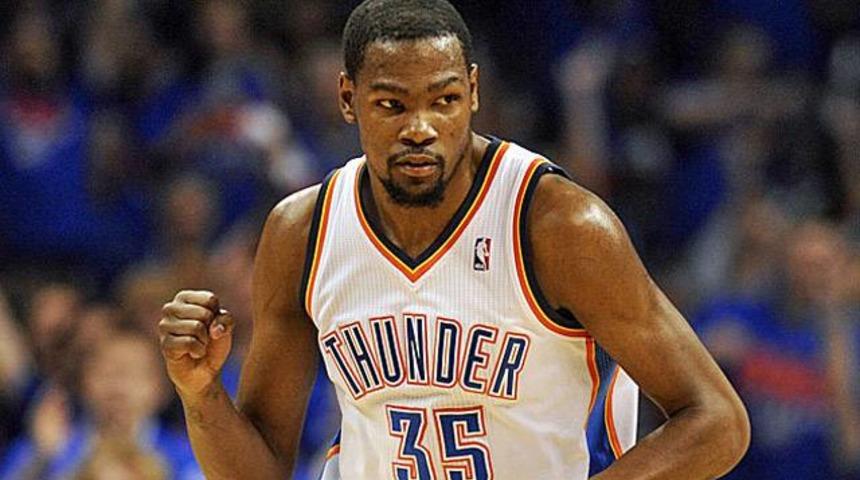 Kevin Durant Jordan'ı yakaladı