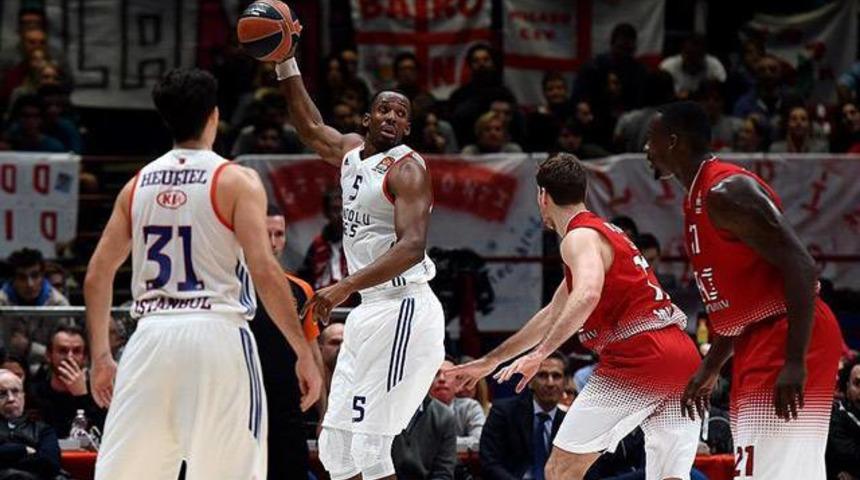 Anadolu Efes Milano'ya mağlup oldu