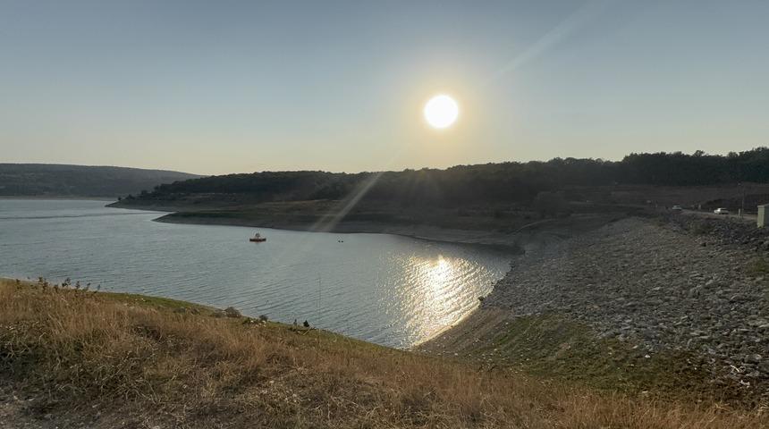 Bolu'daki Gölköy Baraj Gölü'nde su seviyesi yüzde 28'e düştü