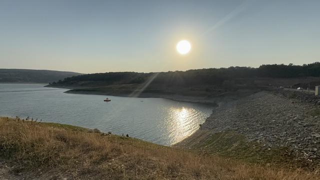 Bolu'daki Gölköy Baraj Gölü'nde su seviyesi yüzde 28'e düştü