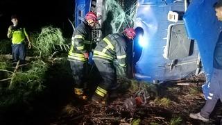Adana'da bariyere çarpan kamyonun sürücüsü hayatını kaybetti